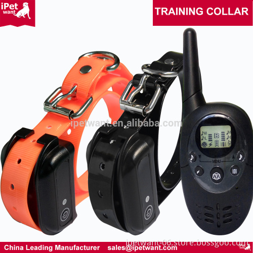 Waterproof And Rechargeable Remote Dog Training Collar For Dogs Vibration and Shock Collar